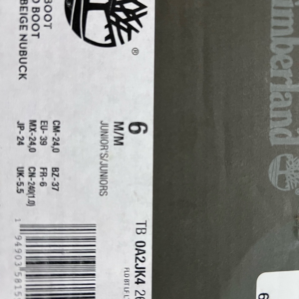 Timberland Light Tan Boys' Boots